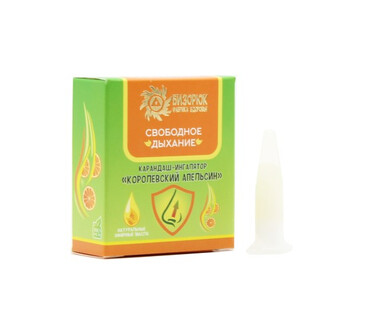 Карандаш-ингалятор "Свободное дыхание" "Королевский апельсин" 1 гр