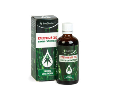 Сок Клеточный пихты сибирской 100 мл