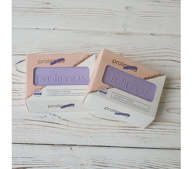 Мыло Prolimus с экстрактом лаванды для тела 120 гр