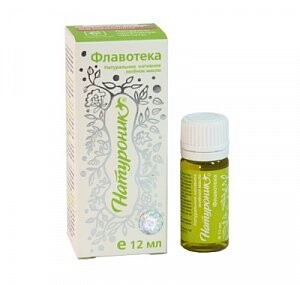 Масло зеленое Натуроник Флавотека 12 мл