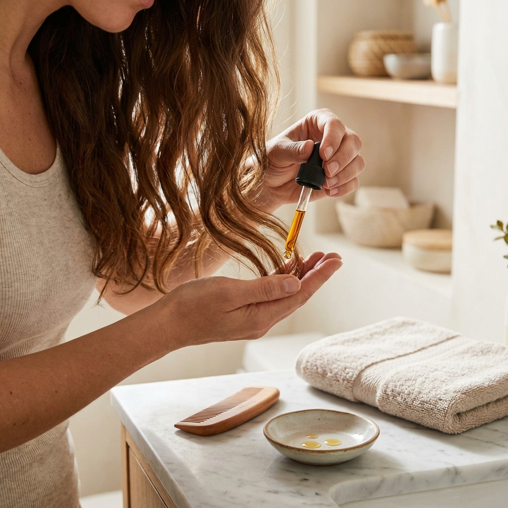 масло для волоc